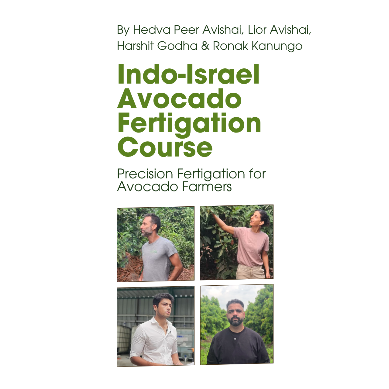 Indo-Israel Avocado Fertigation Course